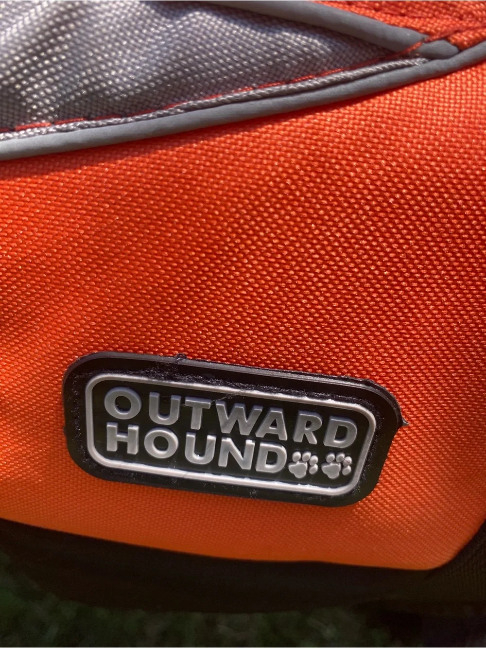 Outward Hound Orange  Reflective Dog Life Jacket - High-Visibility Safety Vest